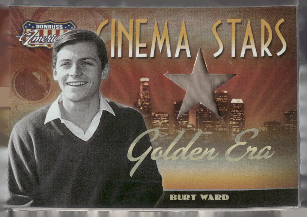 2007 Donruss Americana #CS-26 Burt Ward Cinema Stars Material Golden Era