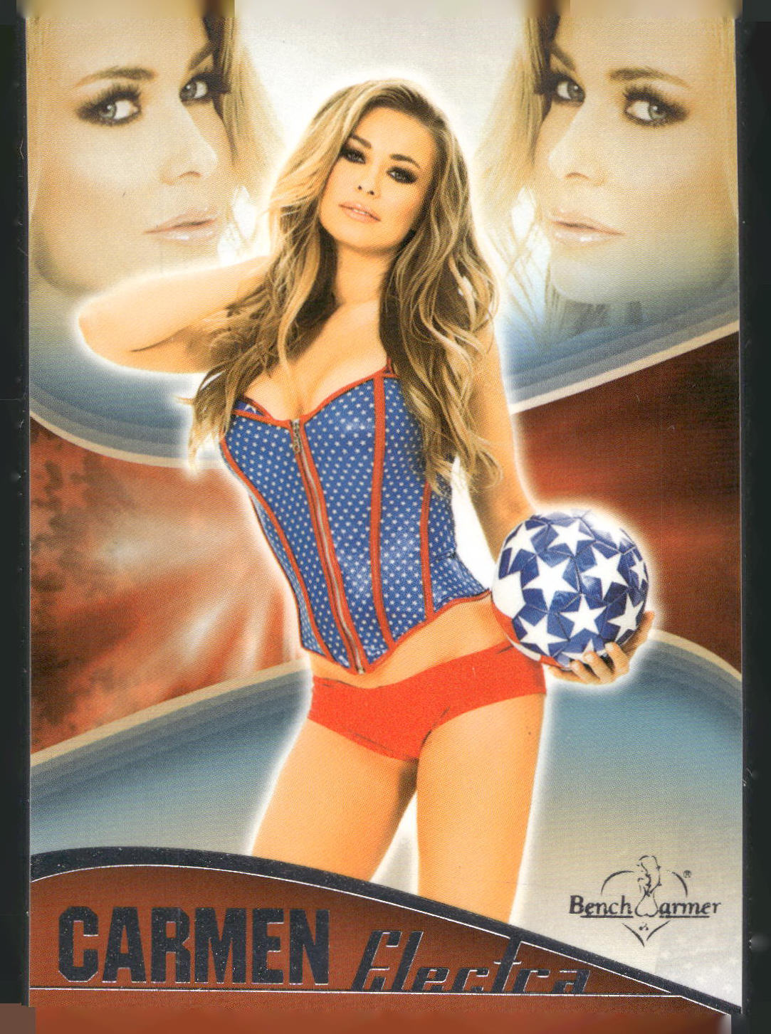 2013 Bench Warmer Bubble Gum #4 Carmen Electra Carmen Electra