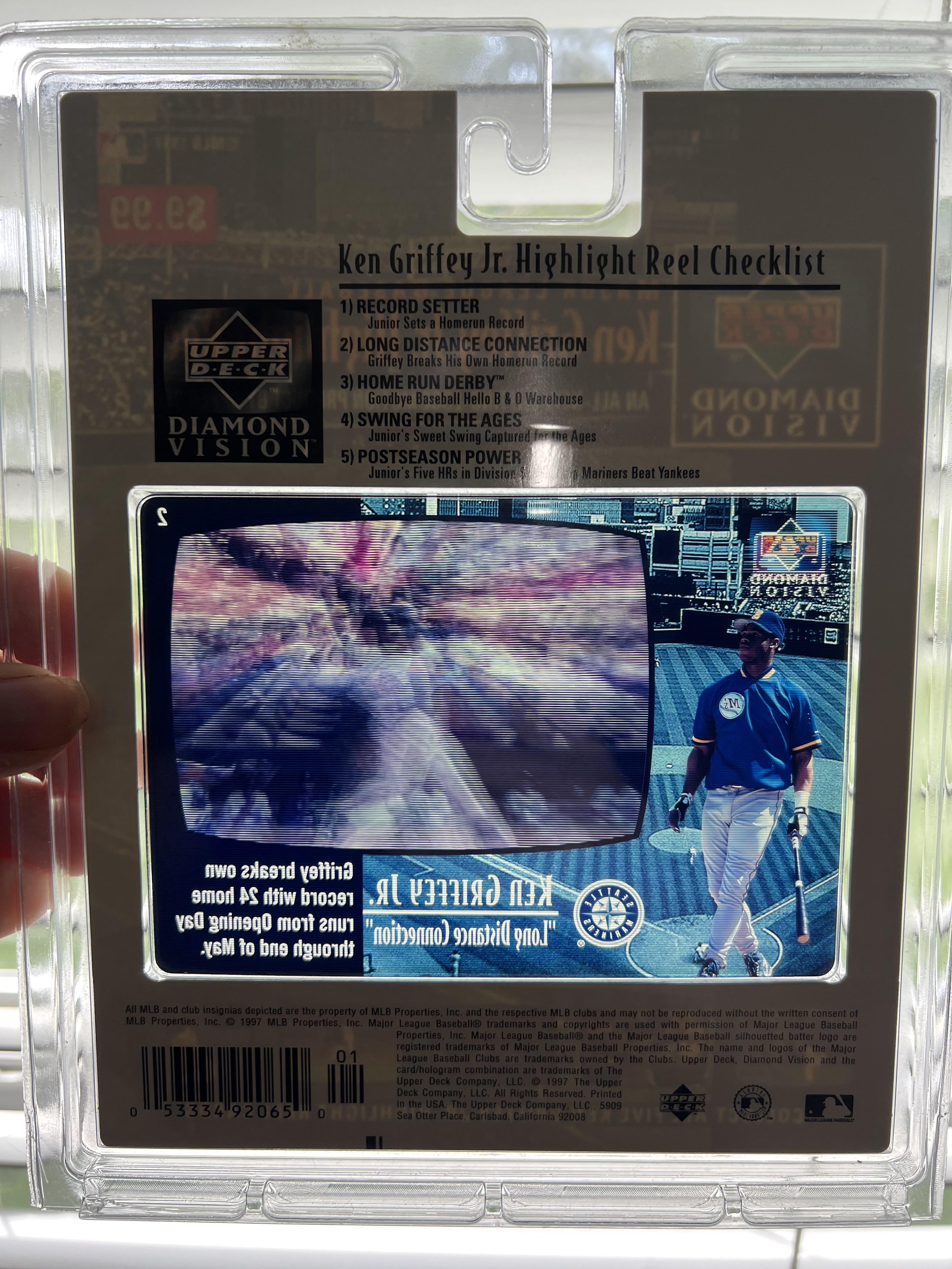 1997 Upper Deck Diamond Vision #2 Ken Griffey