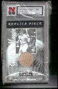 National Sportscard Authenticators NSA Replica Bat Relic Card #1 Joe Dimaggio