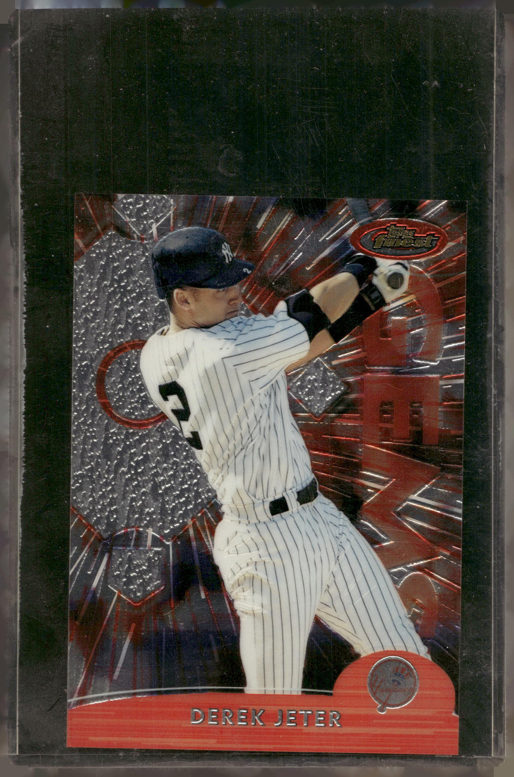 2000 Finest #1 Derek Jeter Gems Oversize