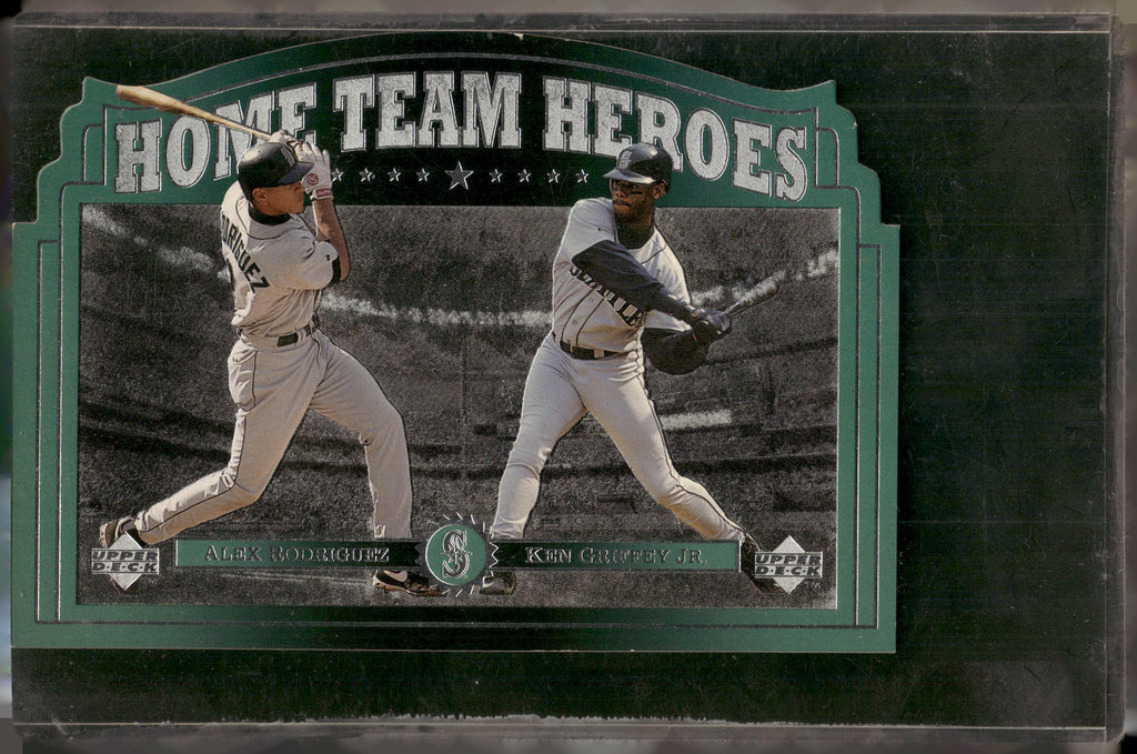 1997 Upper Deck Home Team Heroes #HT1 Alex Rodriguez / Ken Griffey Jr.