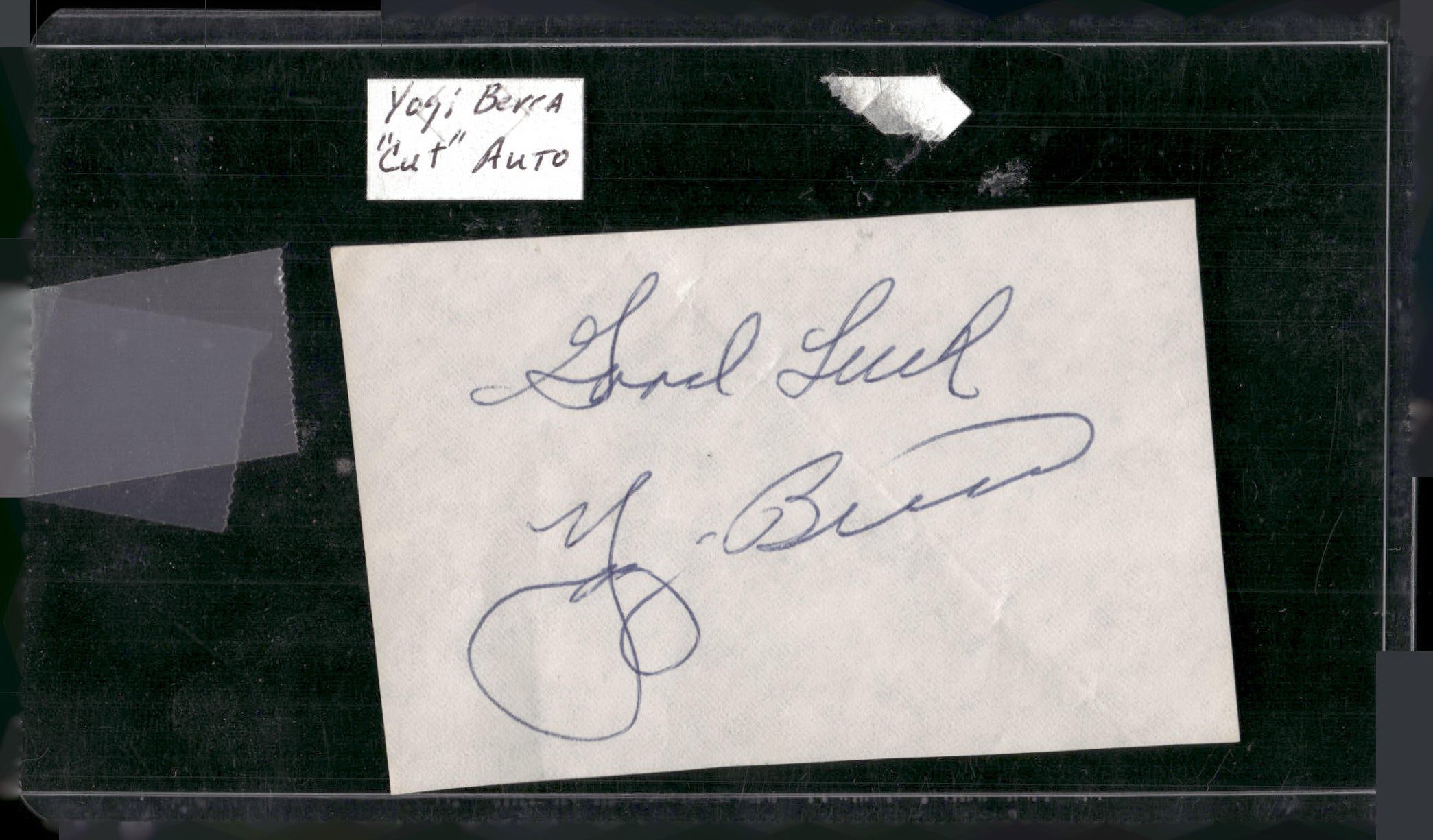 # Yogi Berra Cut Auto