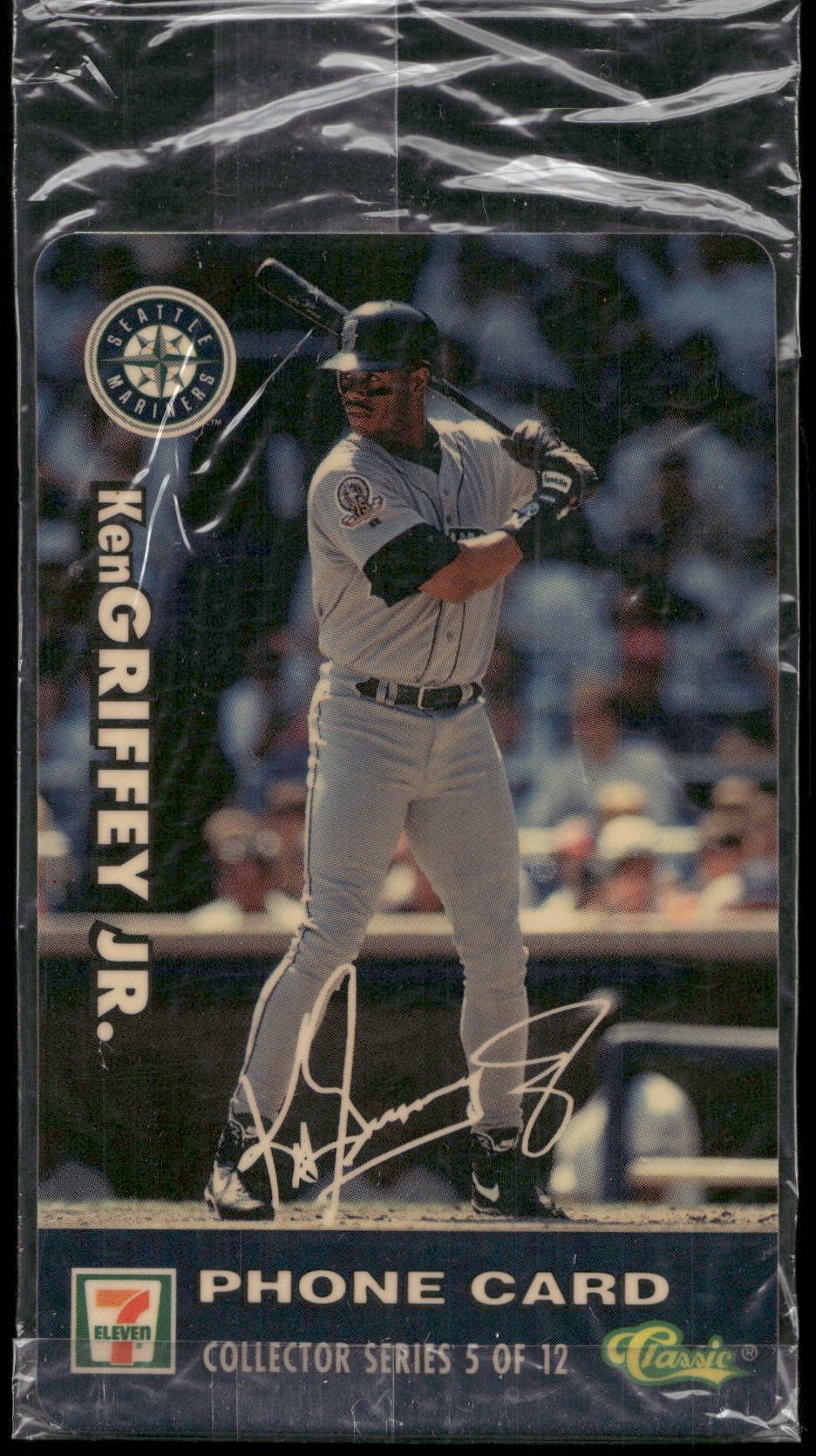 1996 Classic 7-Eleven Phone Cards #5 Ken Griffey Jr.