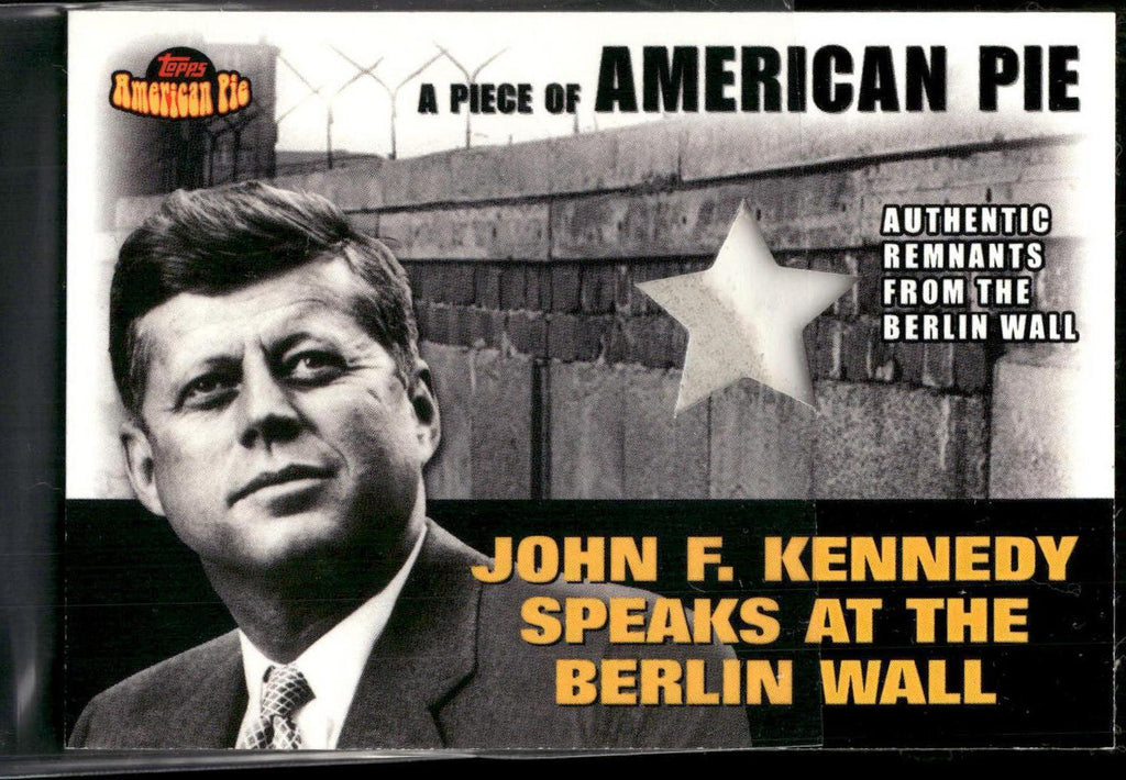2001 Topps American Pie #PAPM2 John F. Kennedy Relics