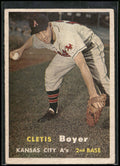 1957 Topps #121 Cletis Boyer