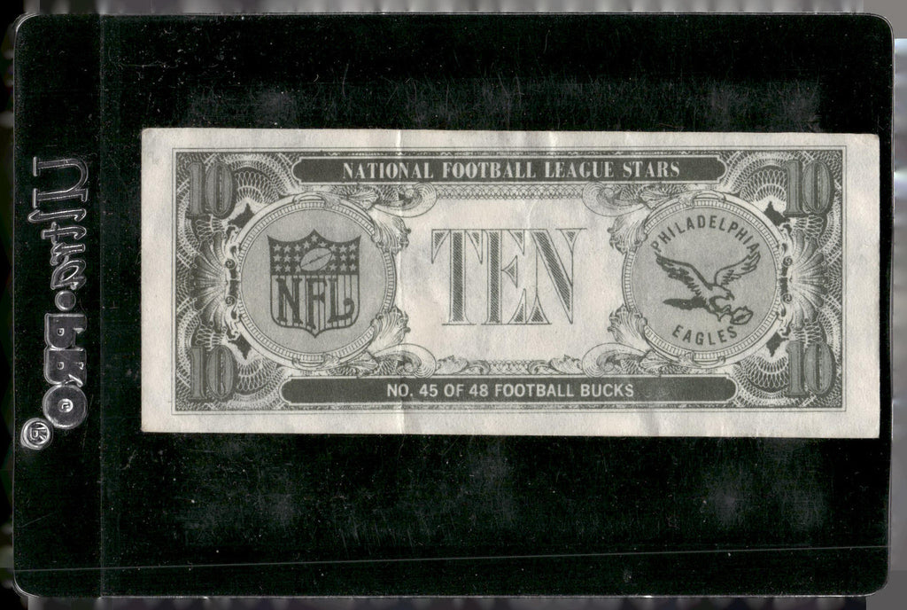 1962 Topps #45 Sonny Jurgensen Bucks