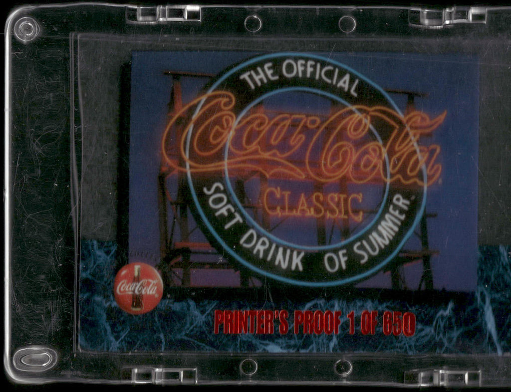 1995 Coca-Cola Sprint Phone Cards / Cels Premier Edition #21