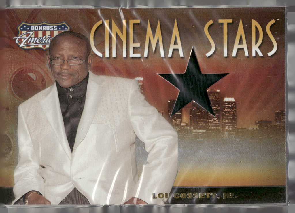 2007 Donruss Americana #CS-7 Lou Gossett Jr. Cinema Stars Material