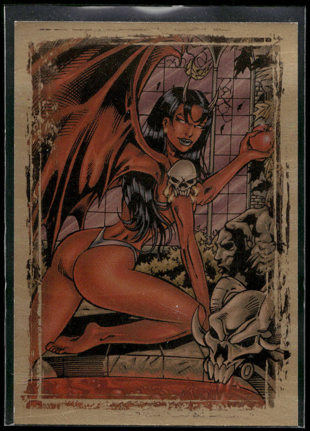 2001 Comic Images Lady Death and the Women of Chaos Love Bites #C3