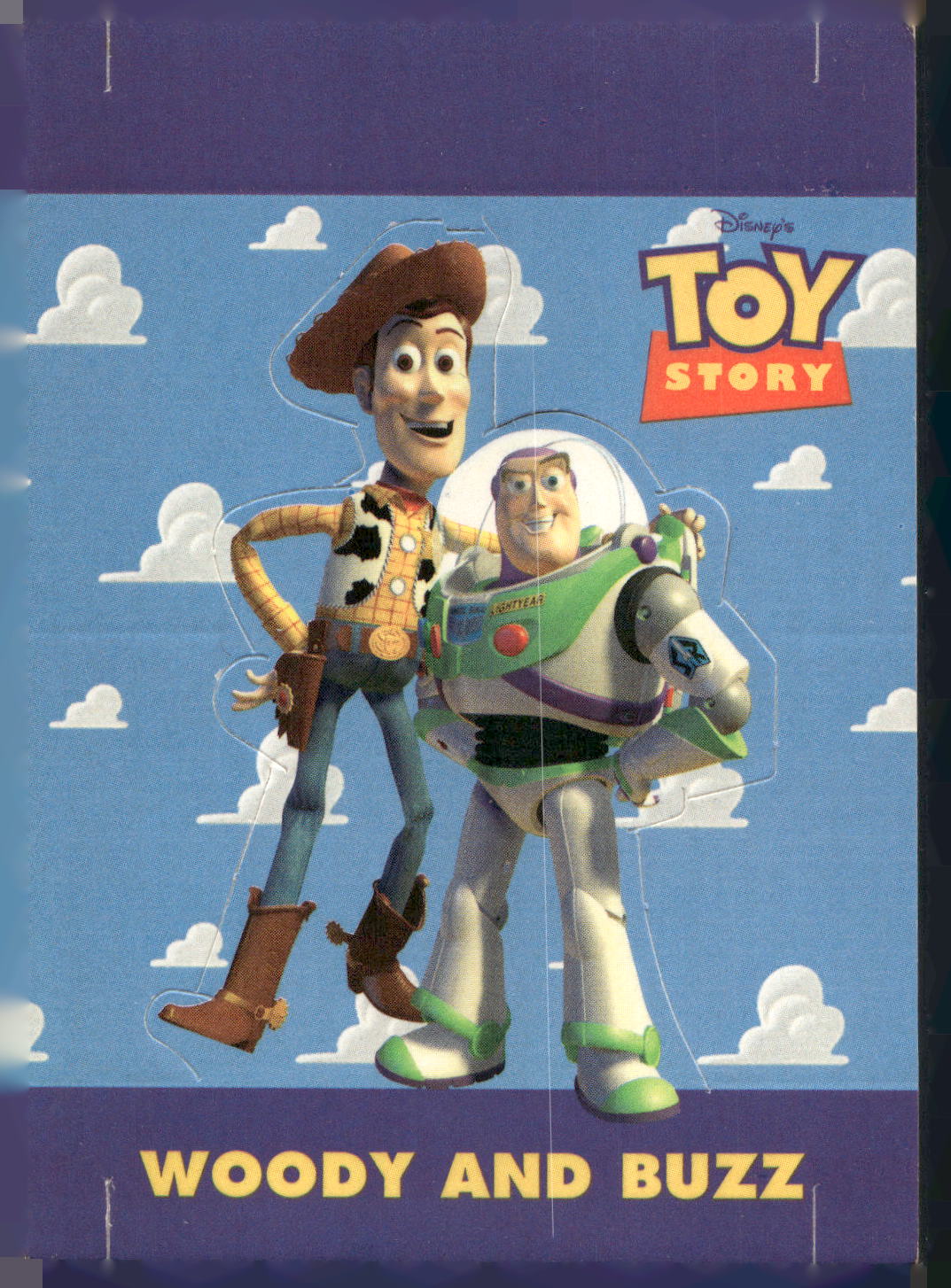 1995 SkyBox Toy Story #59 Woody and Buzz