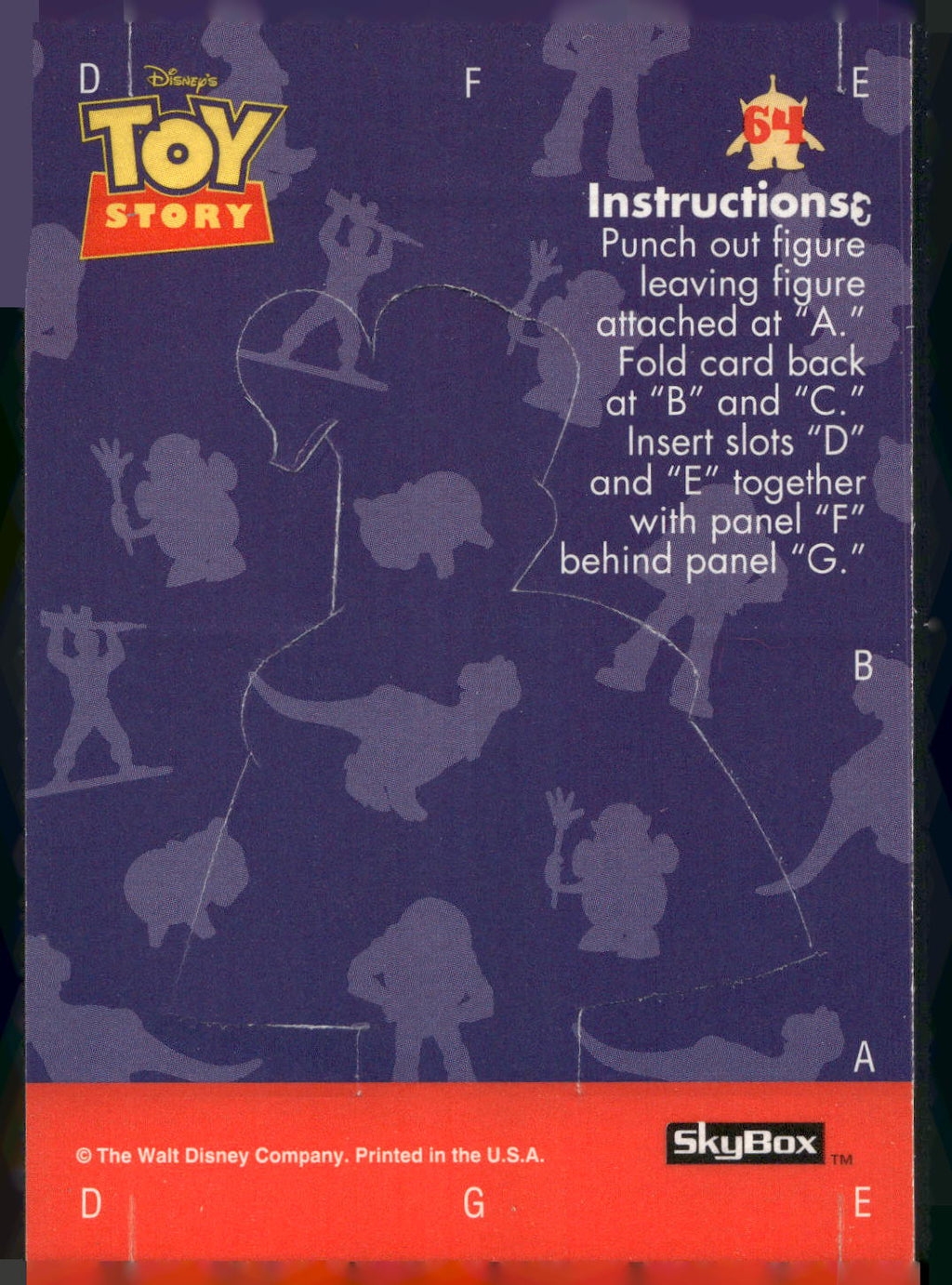 1995 SkyBox Toy Story #64 Bo Peep