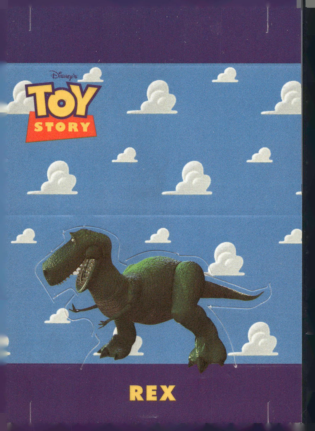 1995 SkyBox Toy Story #66 Rex