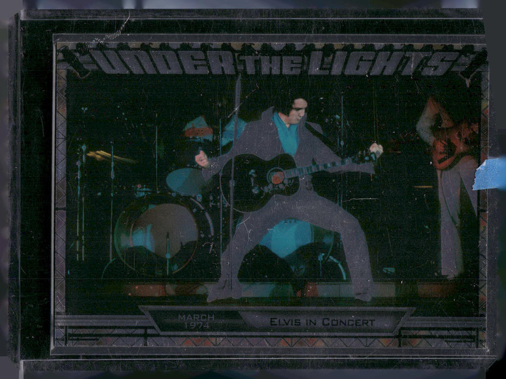 2010 Press Pass Elvis Milestones #UTL 8/12 Elvis in Concert Under the Lights