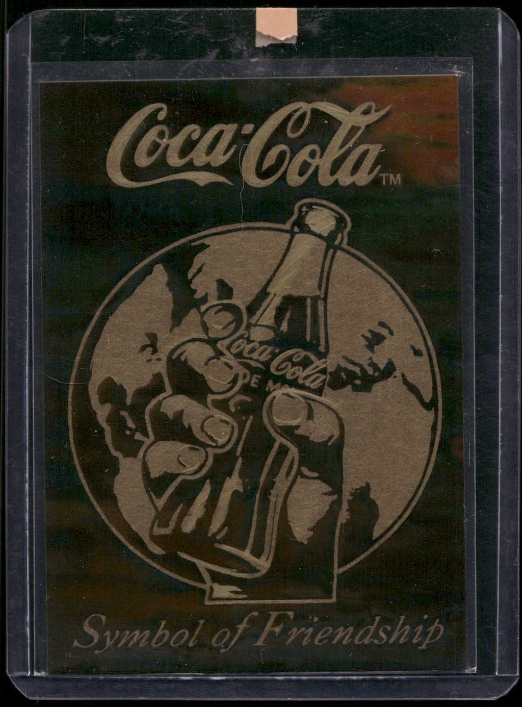 1994 Collect-A-Card "The Coca-Cola Collection" Brass Etched Chase Card #BE-1