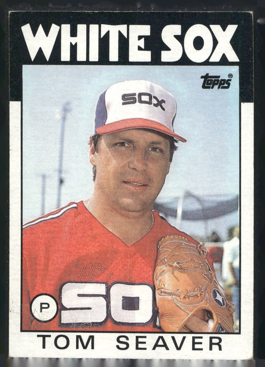 1986 Topps #390 Tom Seaver