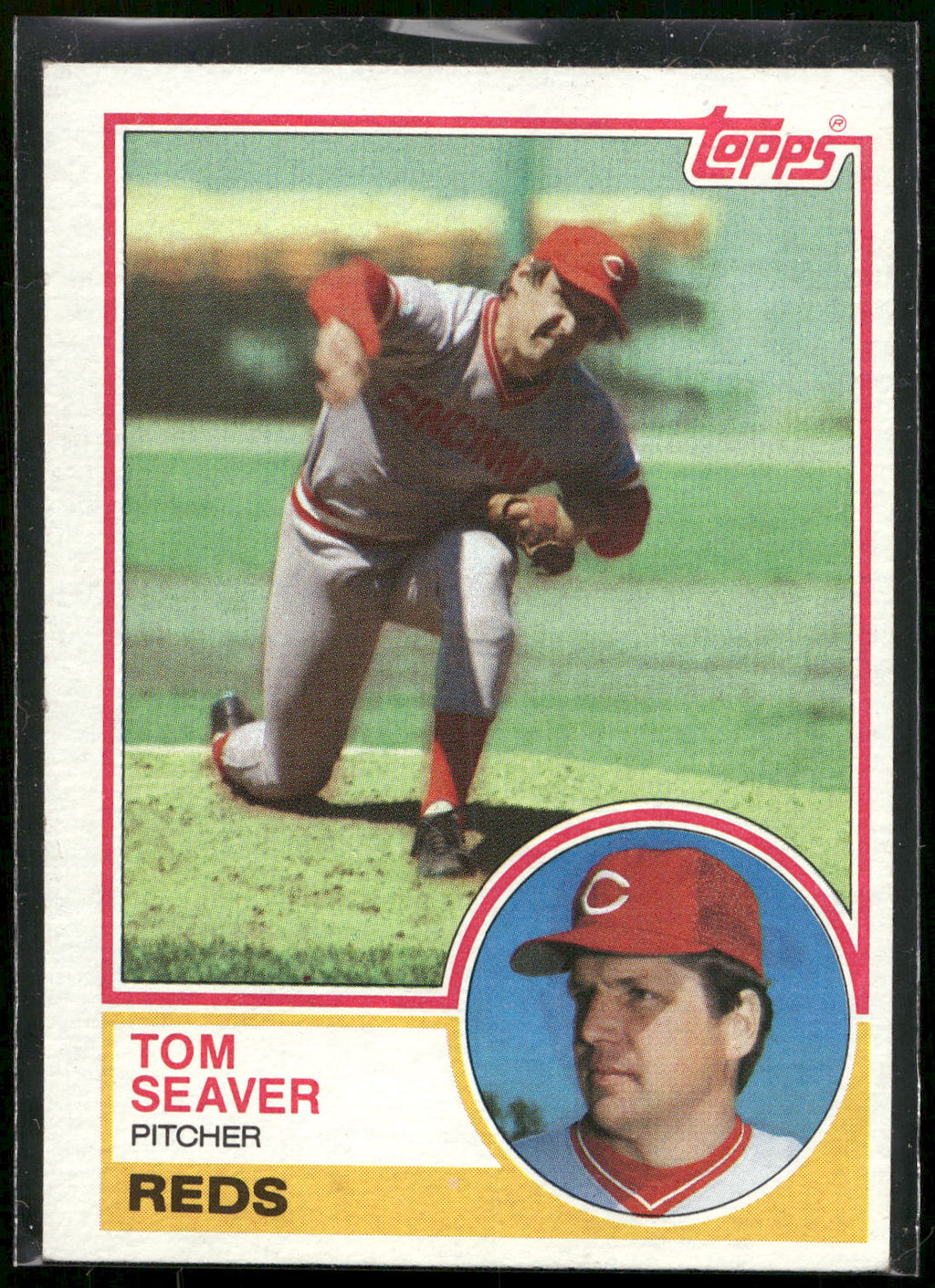 1983 Topps #580 Tom Seaver