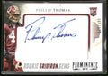 2013 Panini Prominence #174 Phillip Thomas Rookie Gridiron Gems Autographs #/225