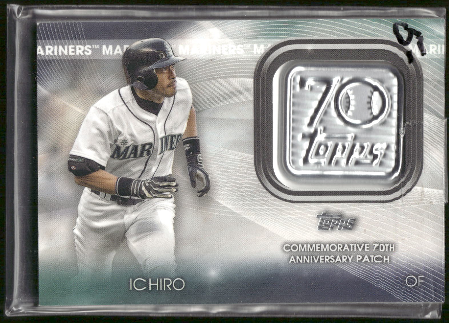 2021 Topps #70LP-I Ichiro 70th Anniversary Logo Patch