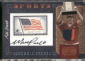 2010 Panini Americana Century Stamps Materials Signatures #33 Mike Powell
