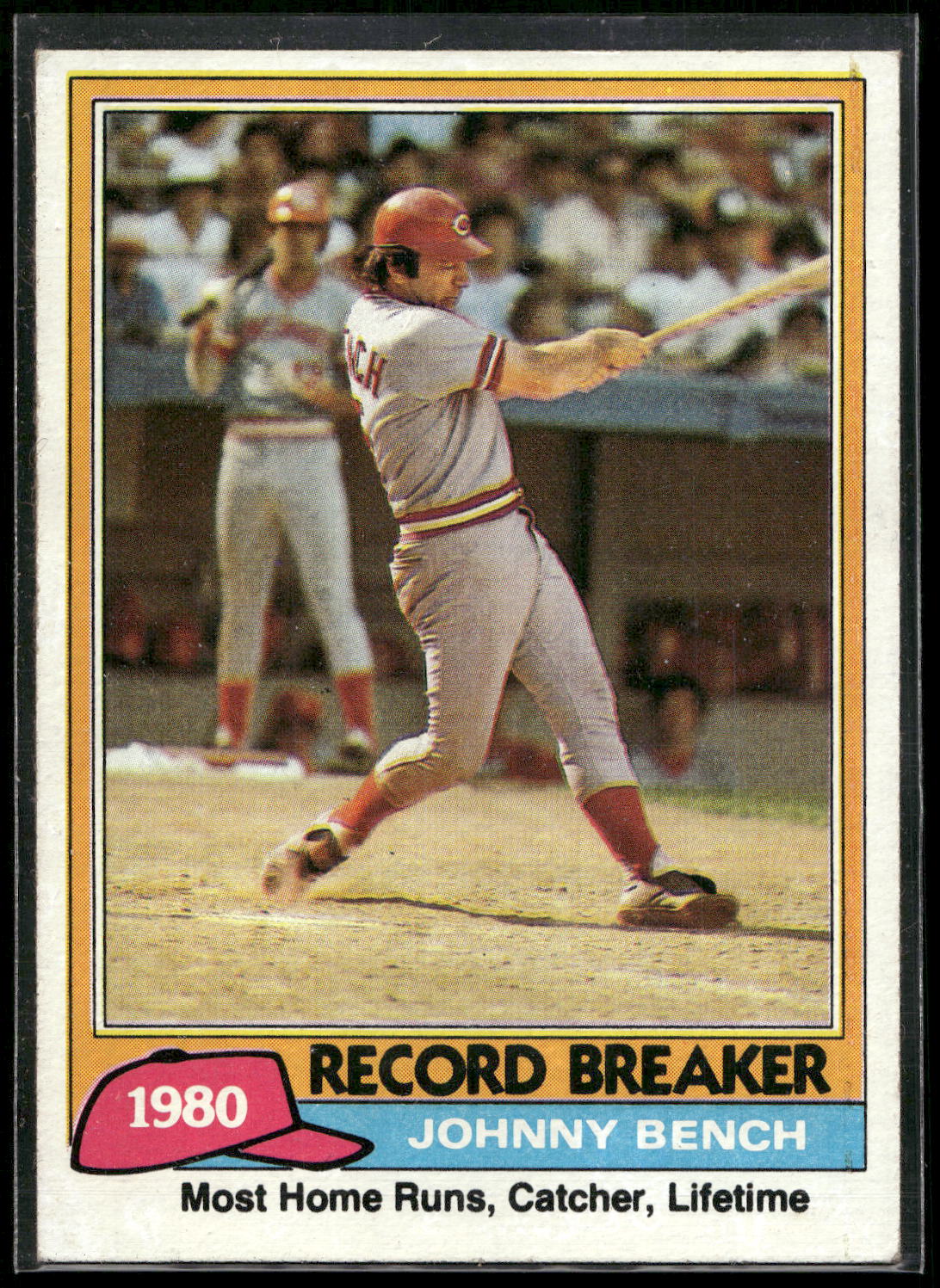 1981 Topps #201 Johnny Bench