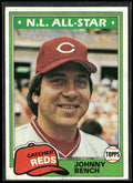 1981 Topps #600 Johnny Bench