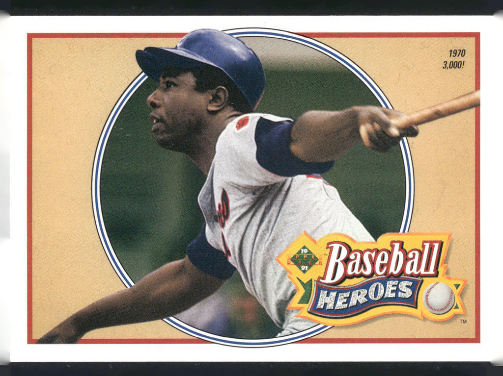 1991 Upper Deck #22 Hank Aaron Baseball Heroes: Hank Aaron