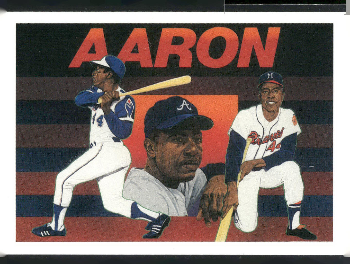1991 Upper Deck #27 Hank Aaron Baseball Heroes: Hank Aaron