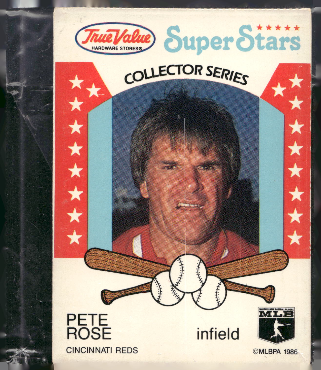 1986 True Value #4 Pete Rose