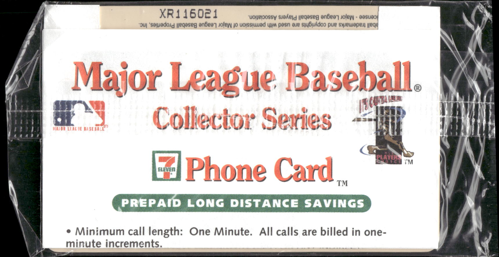 1997 Score Board 7-Eleven Phone Cards #2 Ken Griffey Jr.