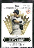 2008 Topps Moments & Milestones #57-5 Derek Jeter #/150