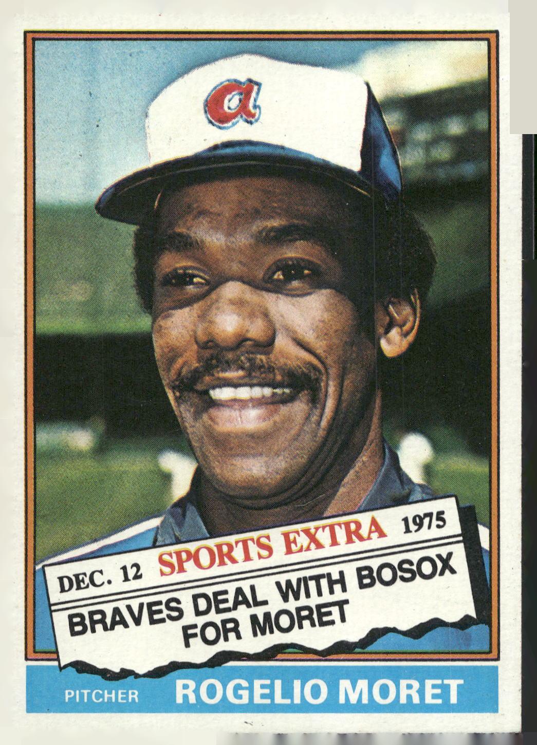 1976 Topps #632T Rogelio Moret Traded