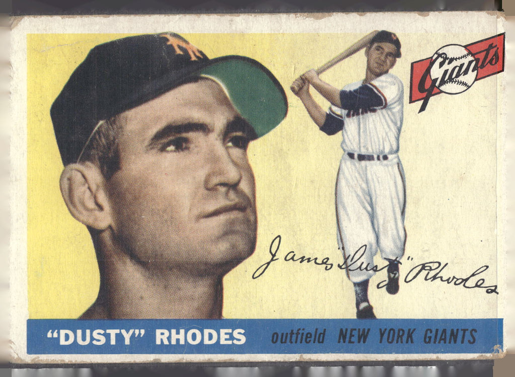 1955 Topps #1 Dusty Rhodes