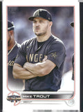 2022 Topps Update #ASG-1 Mike Trout 2022 MLB All-Star Game