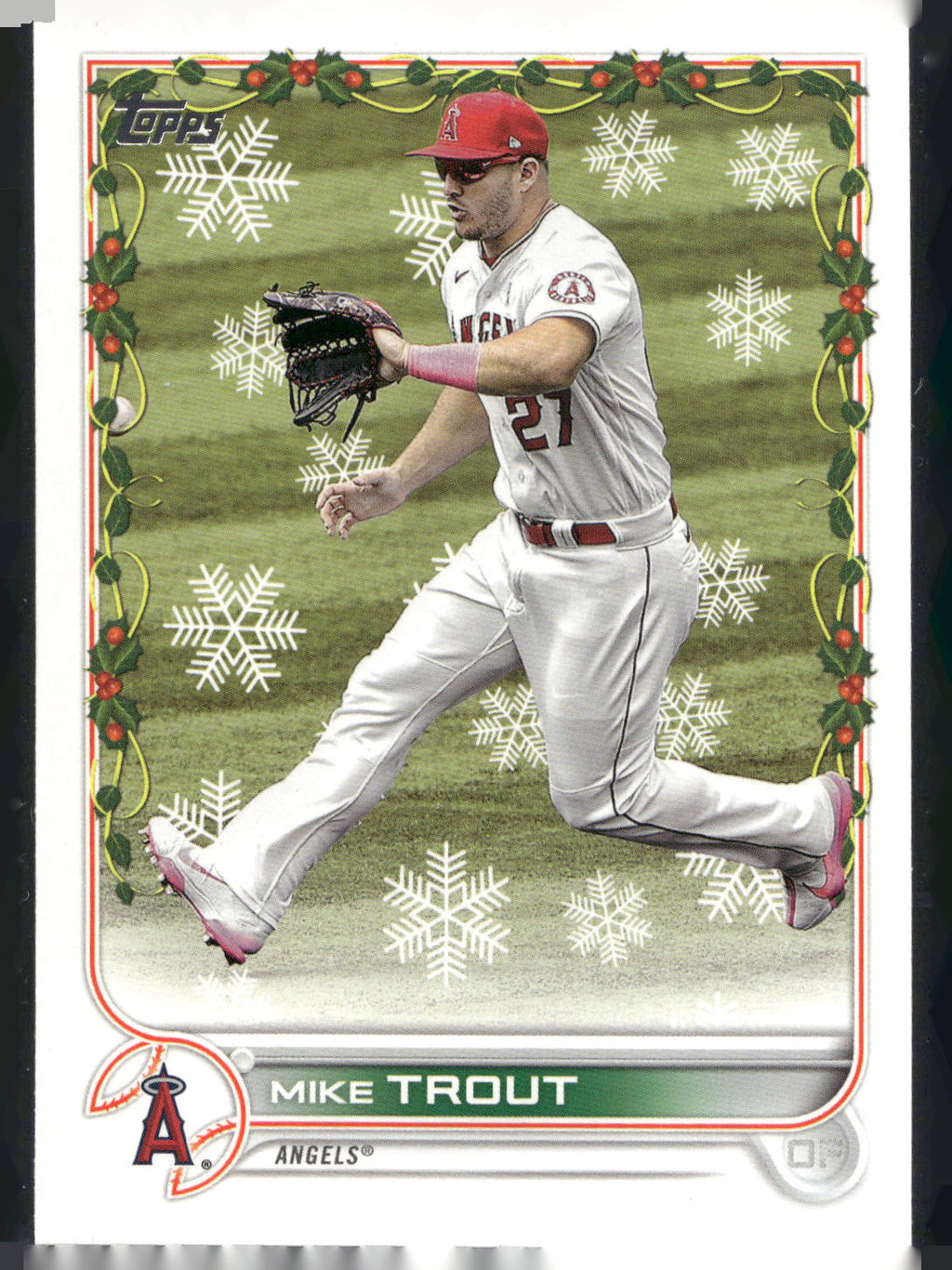 2022 Topps Holiday #HW50 Mike Trout