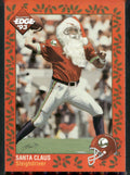 1993 NFL Properties Christmas #SANTA1 Santa Claus