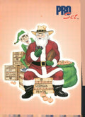 1993 NFL Properties Christmas #NNO Santa Claus