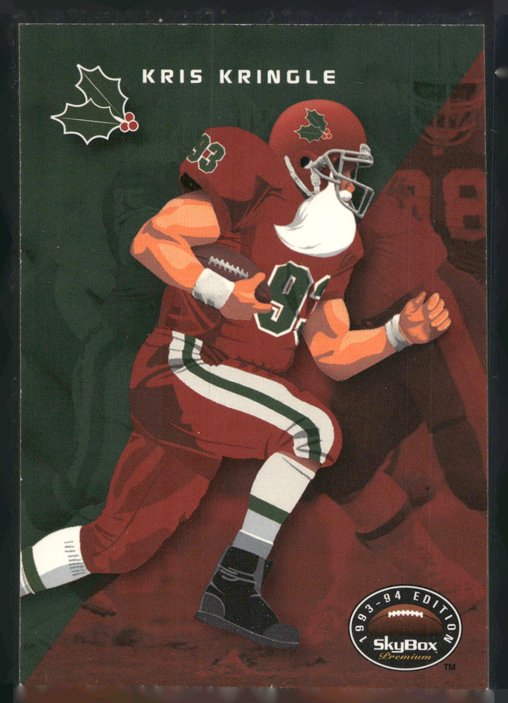 1993 NFL Properties Christmas #1993 Kris Kringle