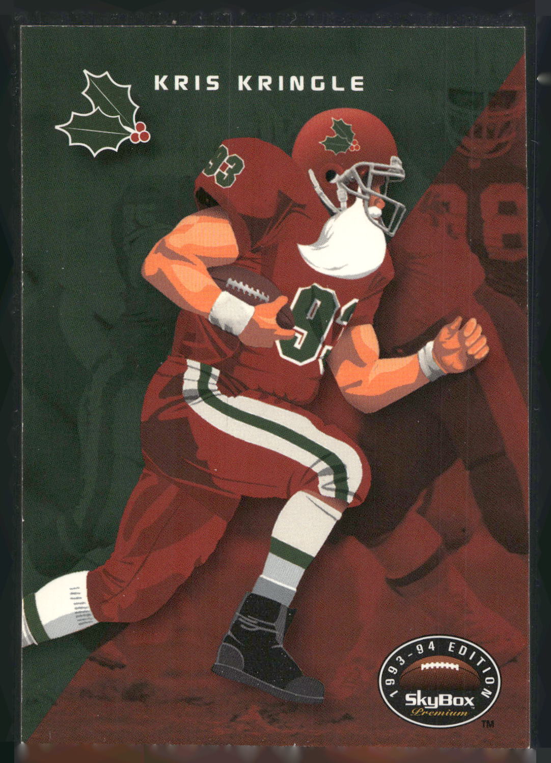 1993 NFL Properties Christmas #1993 Kris Kringle