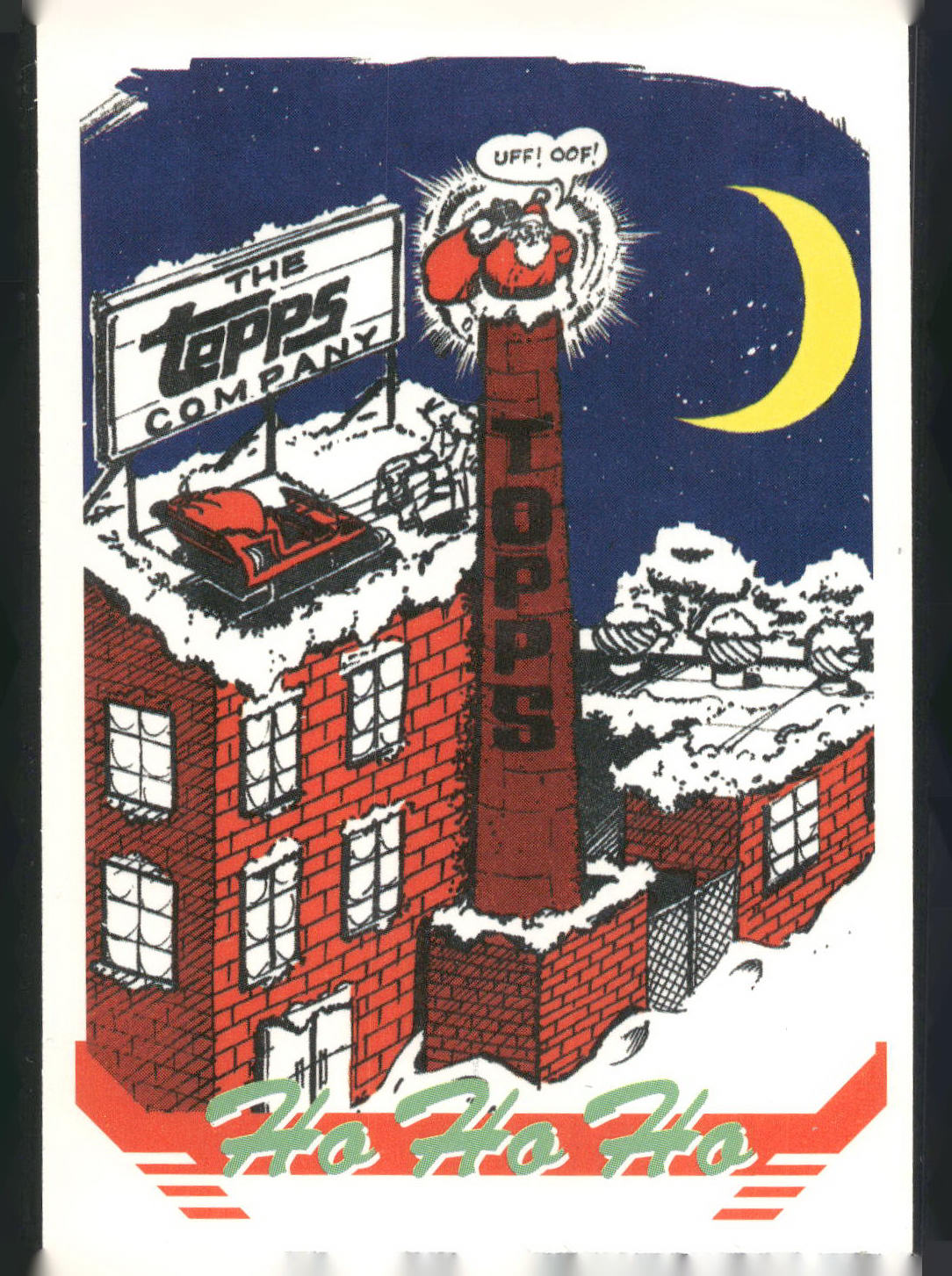 1993 NFL Properties Christmas #NNO Santa Claus