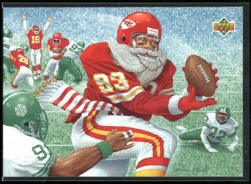 1993 NFL Properties Christmas #NNO Santa Claus
