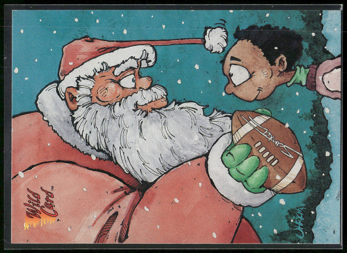 1993 NFL Properties Christmas #NNO Santa Claus