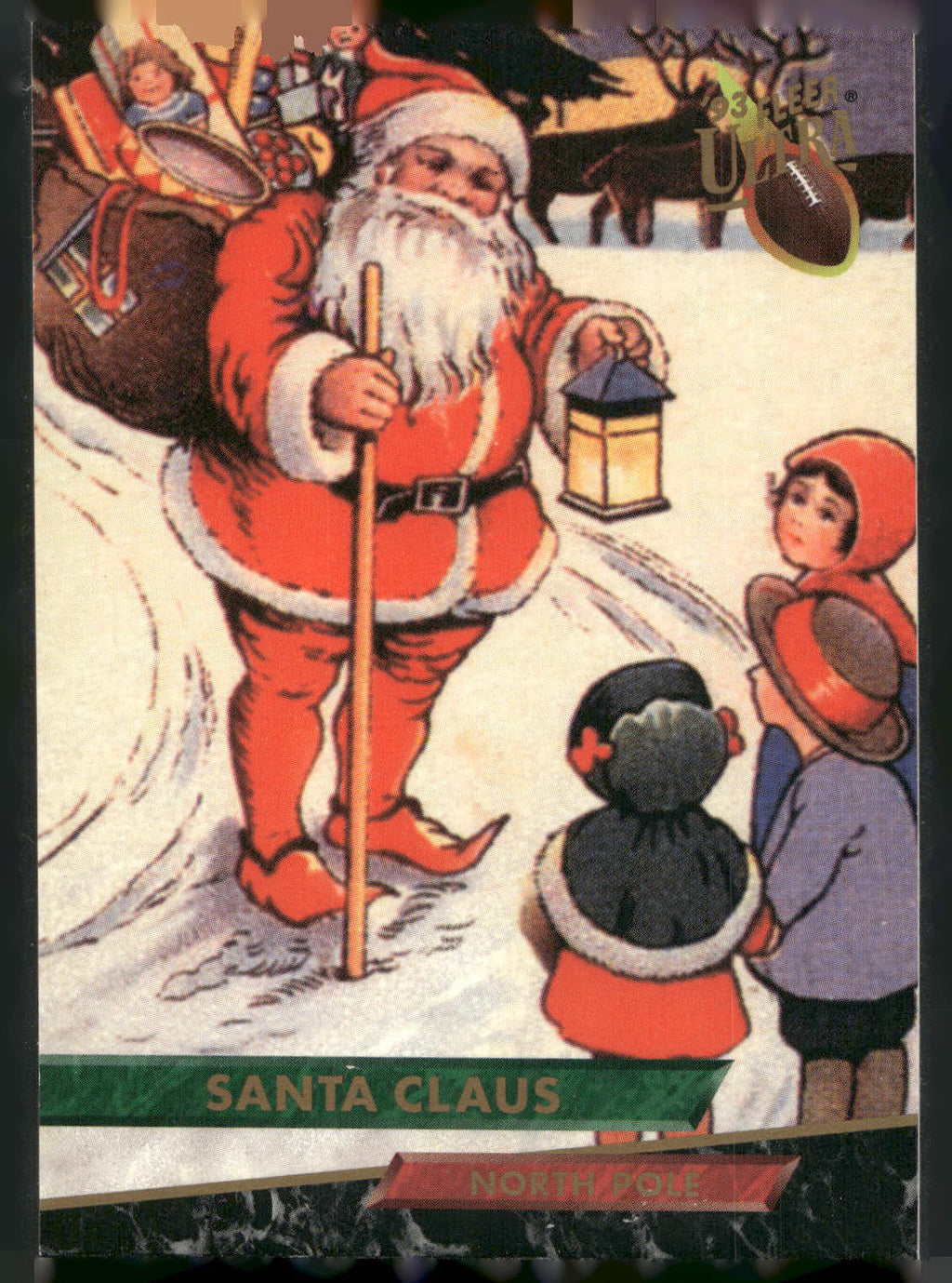 1993 NFL Properties Christmas #NNO Santa Claus