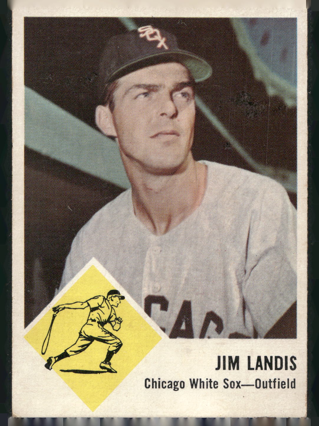 1963 Fleer #10 Jim Landis