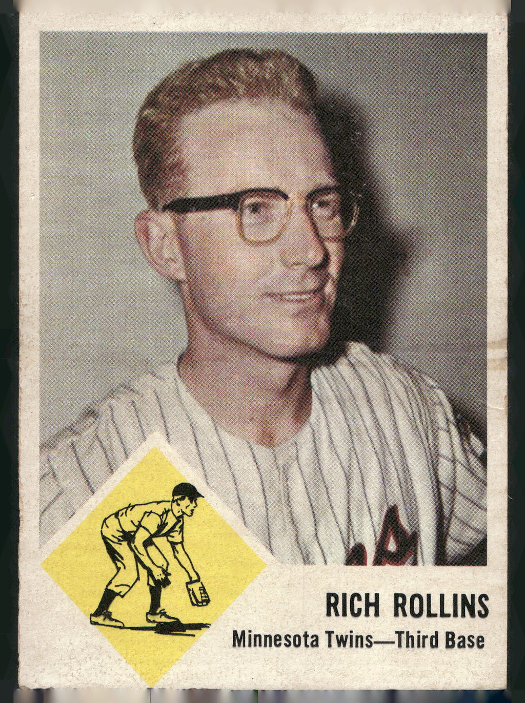 1963 Fleer #24 Rich Rollins