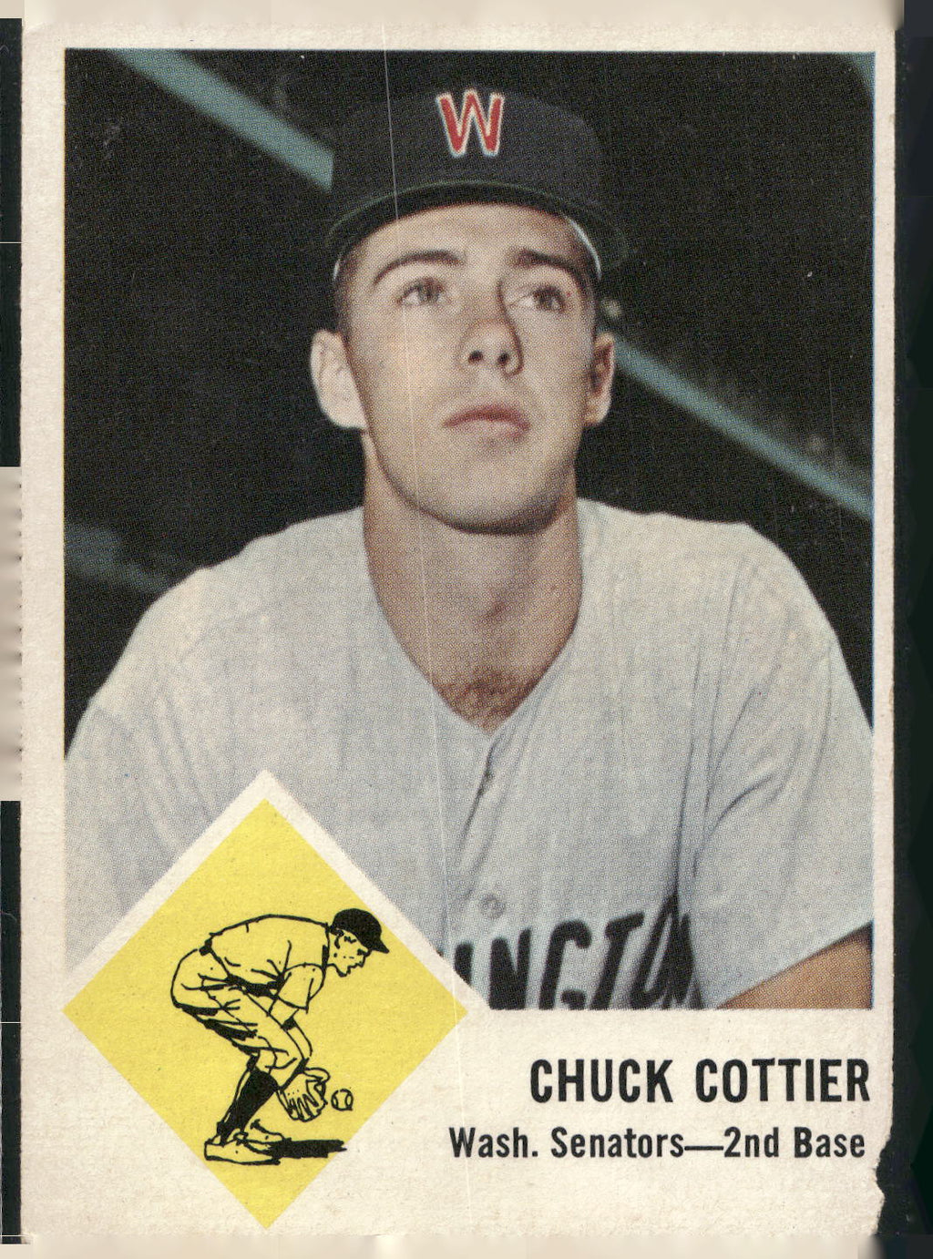 1963 Fleer #28 Chuck Cottier