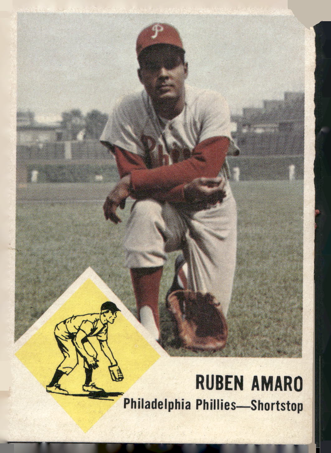 1963 Fleer #50 Ruben Amaro