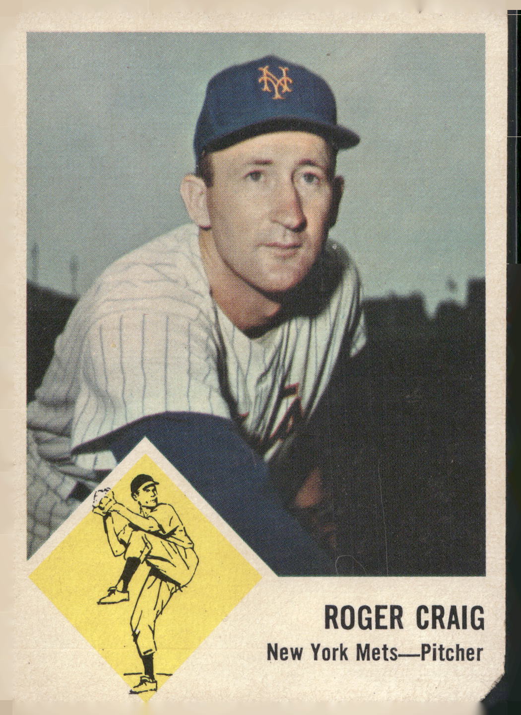 1963 Fleer #47 Roger Craig