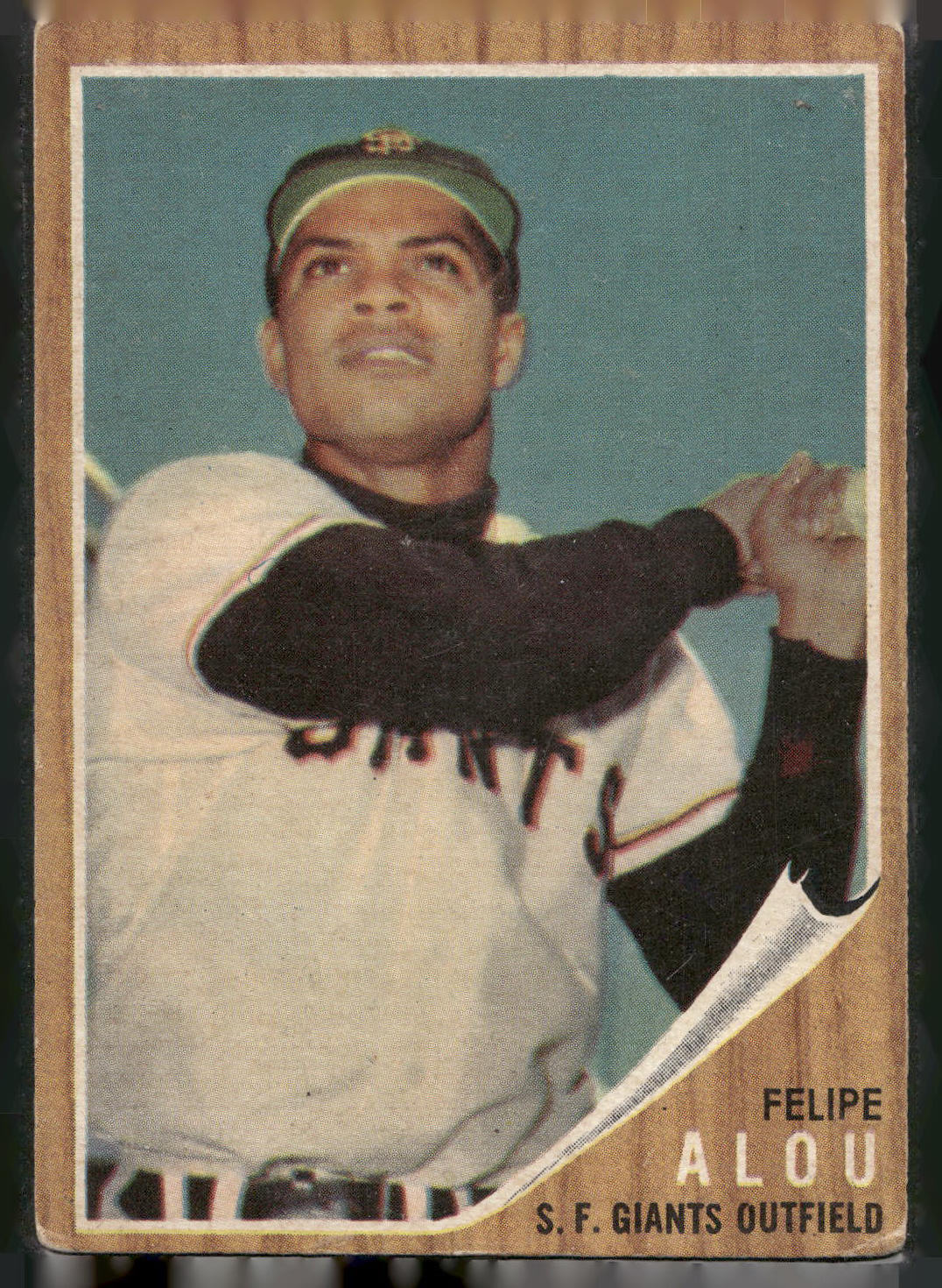 1962 Topps #133b Felipe Alou