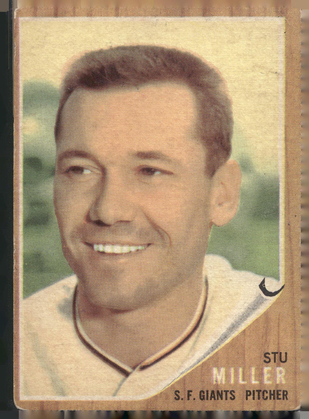 1962 Topps #155b Stu Miller